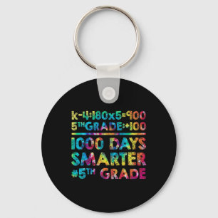 Grade leraar 1000 dagen slimmer 100 dagen van de s sleutelhanger