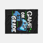 Grade Leuk Spel Op 4e Grade Gift Fleece Deken (Voorkant (Horizontaal))