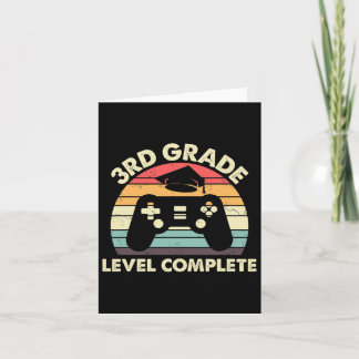 Grade Level Compleet Afstuderen Cadeau voor Gamer  Kaart