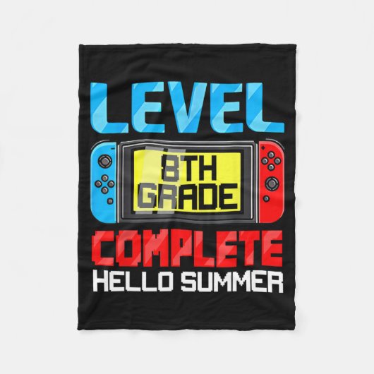 Grade Level Complete Gamer CL van 2023 Afstuderen Fleece Deken (Voorkant)