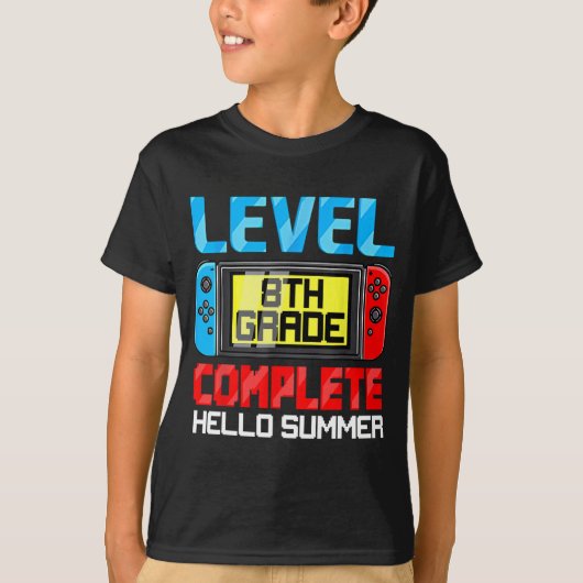 Grade Level Complete Gamer CL van 2023 Afstuderen T-shirt (Voorkant)