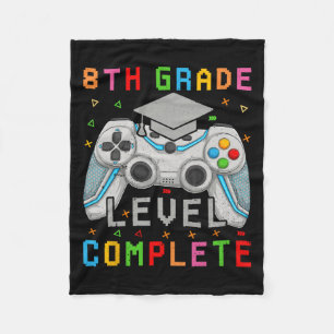 Grade Level Complete Gamer CL van 2024 Afstuderen Fleece Deken