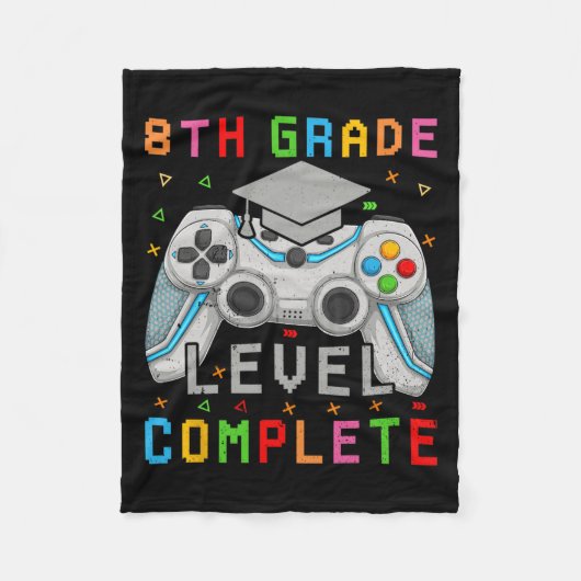 Grade Level Complete Gamer CL van 2024 Afstuderen Fleece Deken (Voorkant)