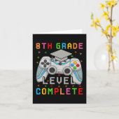 Grade Level Complete Gamer CL van 2024 Afstuderen Kaart (Gele Bloem)