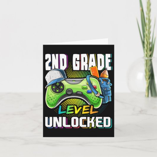 Grade Level Ontgrendeld Videospel Terug naar Schoo Kaart (Voorkant)