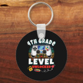 Grade Level Ontgrendeld Videospel Terug naar Schoo Sleutelhanger (Voorkant)