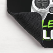 Grade Level Ontgrendelde Gamer Eerste Dag van de S Muismat (Hoek)