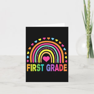 Grade Rainbow Girls Boys Teacher Team 1st Grade Sq Kaart