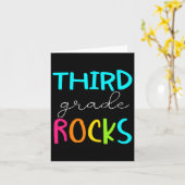 Grade Rocks Team 3e klas leraar Kaart (Gele Bloem)