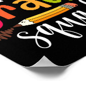 Grade Squad Plezier Terug naar school 2e klassers  Poster (Hoek)