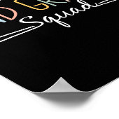 Grade Squad Teachers Kinder 2e klas terug naar sch Poster (Hoek)