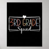 Grade Squad Teachers Kinder 3e klas terug naar sch Poster (Voorkant)