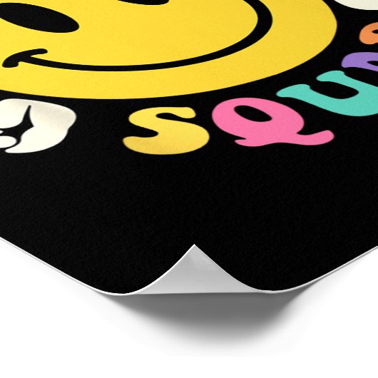 Grade Squad Terug naar school 4e klas Leraar Kinde Poster (Hoek)