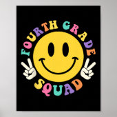 Grade Squad Terug naar school 4e klas Leraar Kinde Poster (Voorkant)