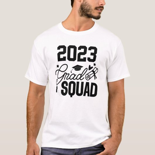 Grade Squad Terug naar schooljaar T-shirt (Voorkant)