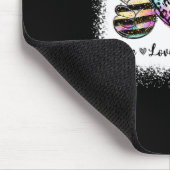 Grade Teacher Peace Love Kindergarten Muismat (Hoek)