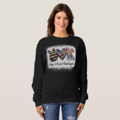 Grade Teacher Peace Love Kindergarten Trui (Voorkant volledig)