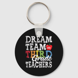Grade Teachers T-shirt Dream Team AKA 3e klas Doce Sleutelhanger