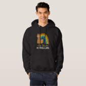 Grade Team Teacher Rainbow 4th Grade No Prob Llama Hoodie (Voorkant volledig)