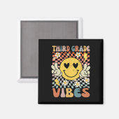 Grade Vibes 3e klas retro leraar 1e dag van SCH Magneet (Voorkant / Achterkant)