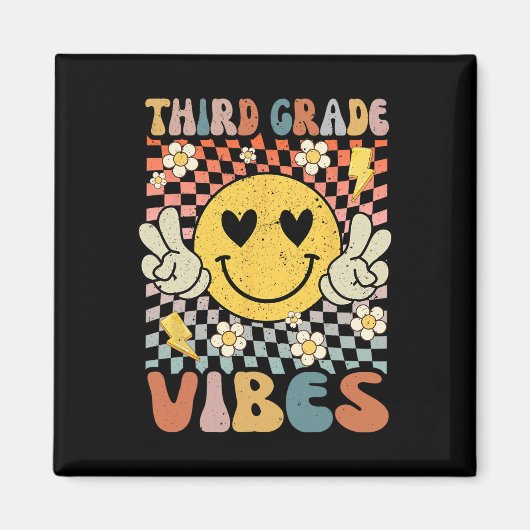 Grade Vibes 3e klas retro leraar 1e dag van SCH Magneet (Voorkant)