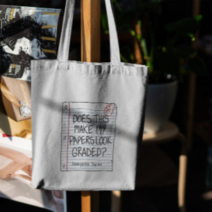 Graded Papers Canvas tas