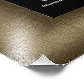 Graden van Steak Doneness Photo Chart (restaurant) Foto Afdruk (Hoek)