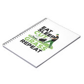 Gradenaar in de waakzaamheid van de Lawn-Mower Notitieboek (Linkerzijde)