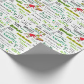 Gradencitroenpatroon Cadeaupapier (Hoek)