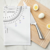 Gradenconversiecabel met Pi en Tau Theedoek (Quarter Fold)