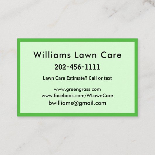 Gradenmolen personaliseren 100 visitekaartje (Achterkant)