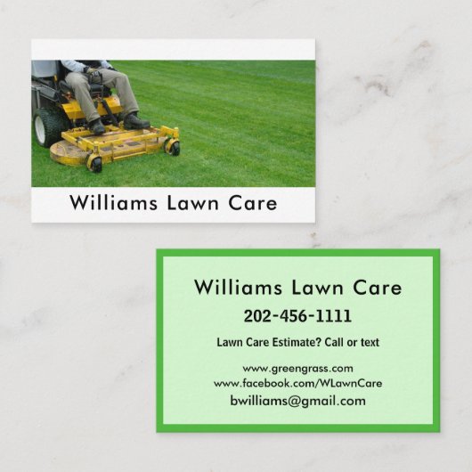 Gradenmolen personaliseren 100 visitekaartje (Voorkant / Achterkant)