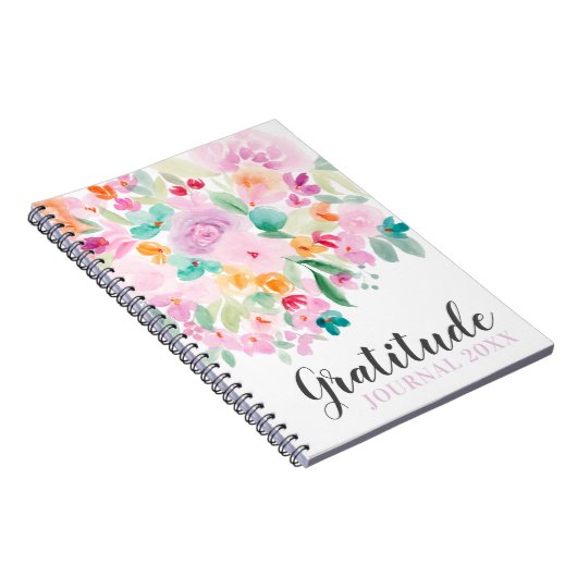 Gradentijdschrift met de waterverf van de zachte p notitieboek (Rechterzijde)