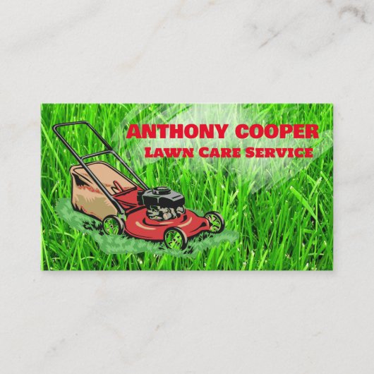 Gradenzorg in de papierindustrie visitekaartje (Voorkant)