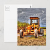 GRADER BOERDERIJ MACHINERY RURAL QUEENSLAND AUSTRA BRIEFKAART (Voorkant / Achterkant)