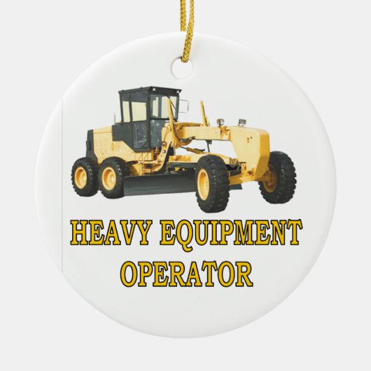 GRADER KERAMISCH ORNAMENT (Voorkant)