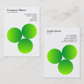 Gradiënt 3 Cirkels 04 Visitekaartje (Voorkant / Achterkant)