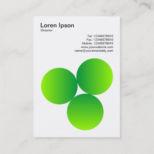 Gradiënt 3 Cirkels 04 Visitekaartje (Achterkant)