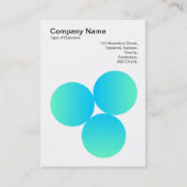 Gradiënt 3 Cirkels 05 Visitekaartje (Voorkant)