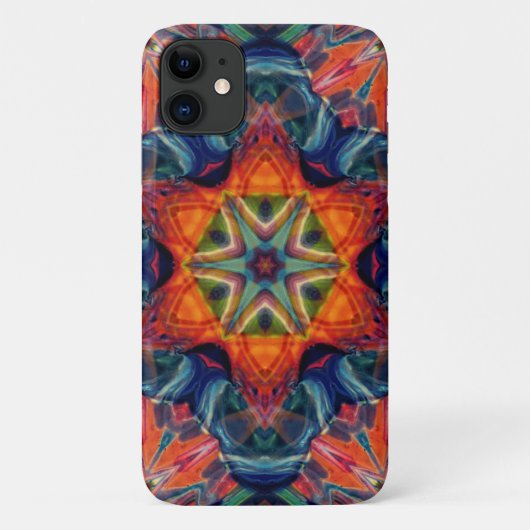 Gradiënt aardewarmer energie Kaleidoscope Case-Mate iPhone Case (Achterkant)