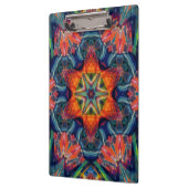 Gradiënt aardewarmer energie Kaleidoscope Klembord (Links)