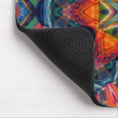 Gradiënt aardewarmer energie Kaleidoscope Muismat (Hoek)