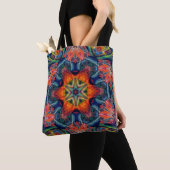 Gradiënt aardewarmer energie Kaleidoscope Tote Bag (Dichtbij)