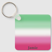 Gradiënt Abroseksuele Pride Flag Sleutelhanger (Voorkant)