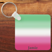 Gradiënt Abroseksuele Pride Flag Sleutelhanger (Voorkant)