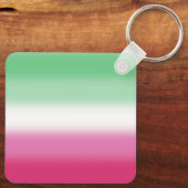 Gradiënt Abroseksuele Pride Flag Sleutelhanger (Achterkant)