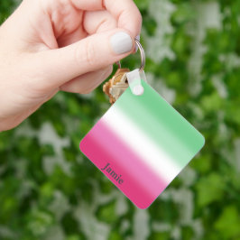 Gradiënt Abroseksuele Pride Flag Sleutelhanger