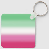 Gradiënt Abroseksuele Pride Flag Sleutelhanger (Achterkant)