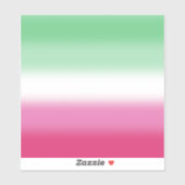 Gradient Abrosexual Pride Flag Sticker (Vel)