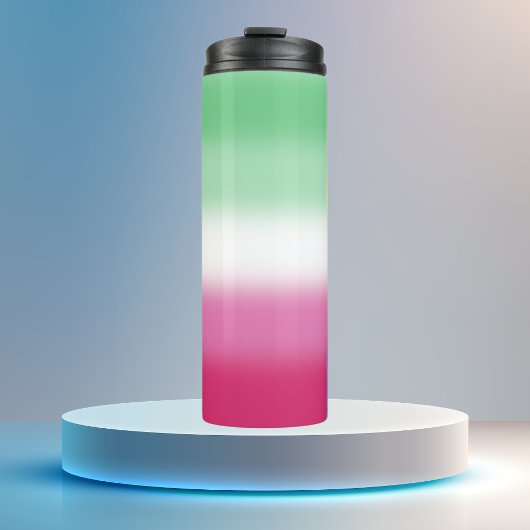 Gradient Abrosexual Pride Flag Thermosbeker